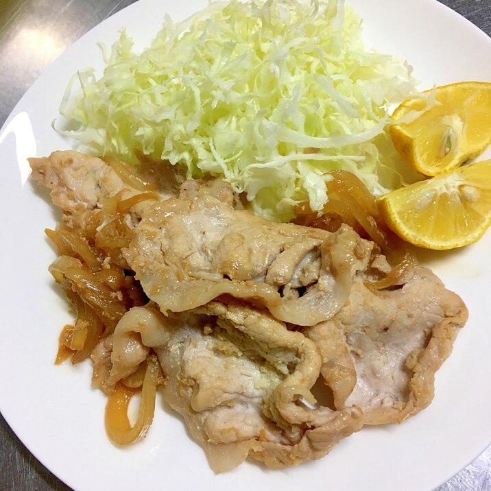 定番　豚肉の生姜焼き